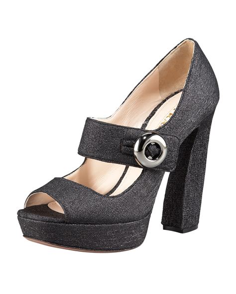 peep toe prada|prada shoes for women.